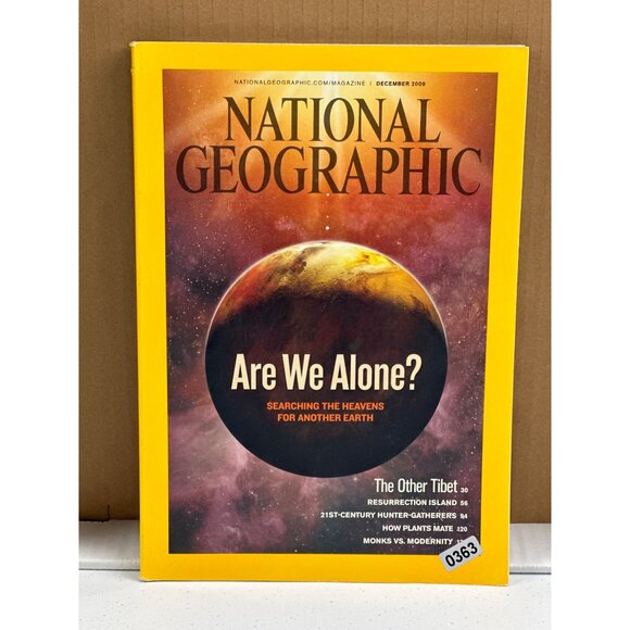 National Geographic Magazine December 2009 Edition "Are We Alone?" - Picture 4 of 4